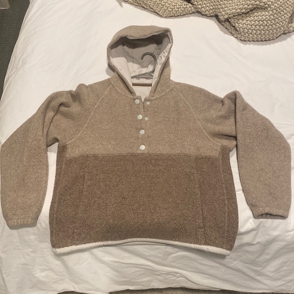 Outdoor Voices Pullover Hoodie (button style) - Picture 3 of 7